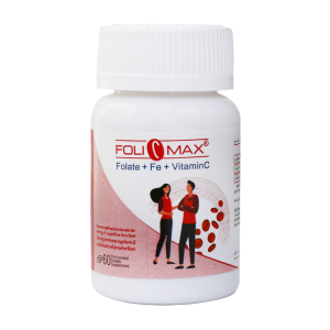 قرص روکش دار فولی مکس دارو افشان شایگان 60 عددی