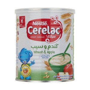 سرلاک حریره بادام به همراه شیر نستله مناسب کودکان از پایان ۶ ماهگی400 گرمی