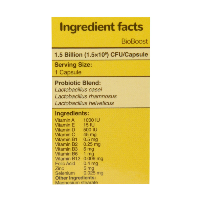 کپسول بایو بوست تک ژن فارما 30 عدد