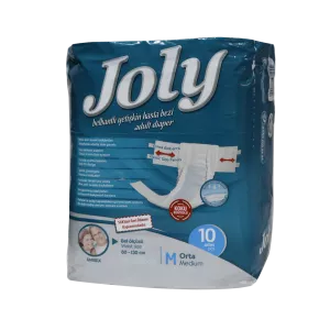 پوشینه چسبی بزرگسال جولی سایز متوسط 10 عددی