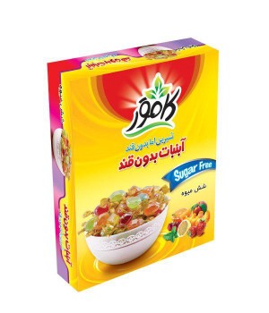 آبنبات بدون قند طعم  آلبالو  کامور64 عددی