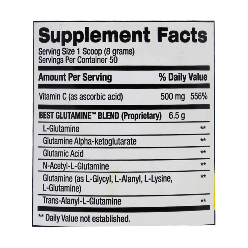 پودر بست گلوتامین بی پی آی اسپورت طعم یخمک 400 گرم