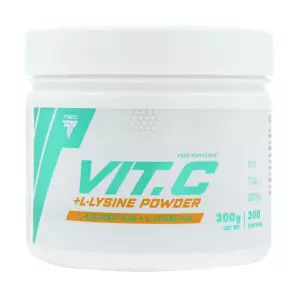 پودر ویتامین C و ال لیزین ترک نوتریشن 300 گرمی