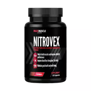 کپسول پمپ  انرژِی زا  نیترووکس مکس ماسل 120 عددی