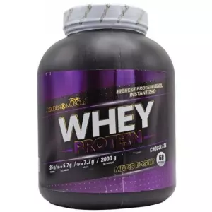 پودر پروتیئن وی گلدن ماسل طعم شکلات 2000 گرمی