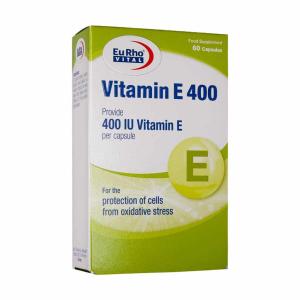 سافت ژل ویتامین E 400 واحد آلفا ویتامینز قوطی 60 عددی