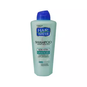 شامپو هیر واتر بدون سولفات کراتینه کامان 400 میلی لیتر