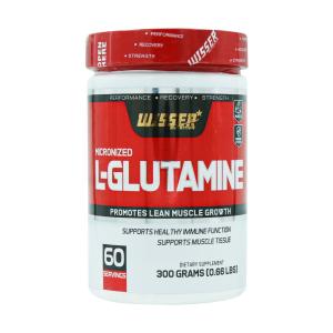 پودرمگنوم گلوتامين  طعم لیمو  400 گرمي