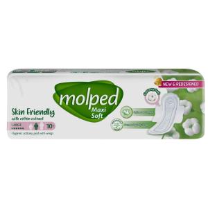 نوار بهداشتي ماکسي مشبک 8 عددي مولپد