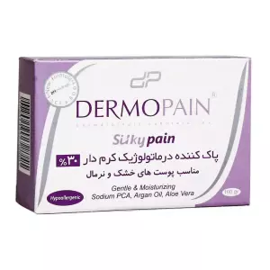 پن کرم دار30 درصد سیلکی پن درموپن مناسب پوست های خشک و نرمال 100 گرمی