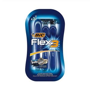 خود تراش بیک  مدل Flex 3 بسته 3 عددی