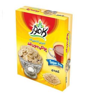 پولکی بدون قند کامور طعم  زنجبیل 94 عددی