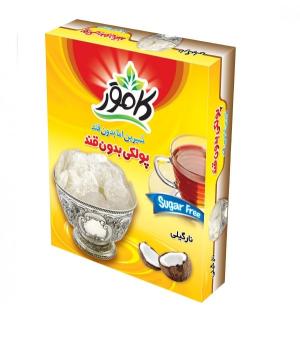 پولکی بدون قند کامور طعم  زنجبیل 94 عددی