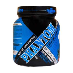 پودرکراتین مونو هیدرات فانتوم نوتریشن 300 گرمی