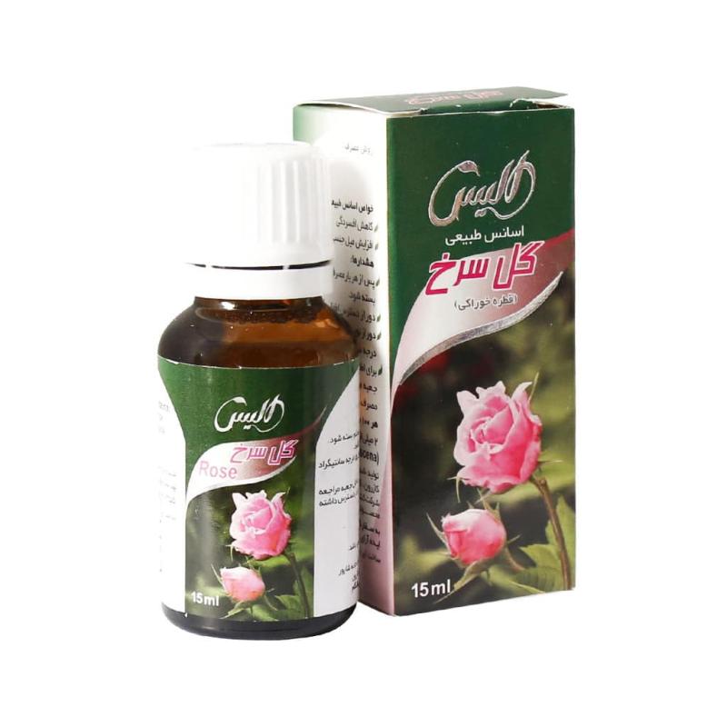 قطره گیاهی گل سرخ الیس 15 میلی لیتر
