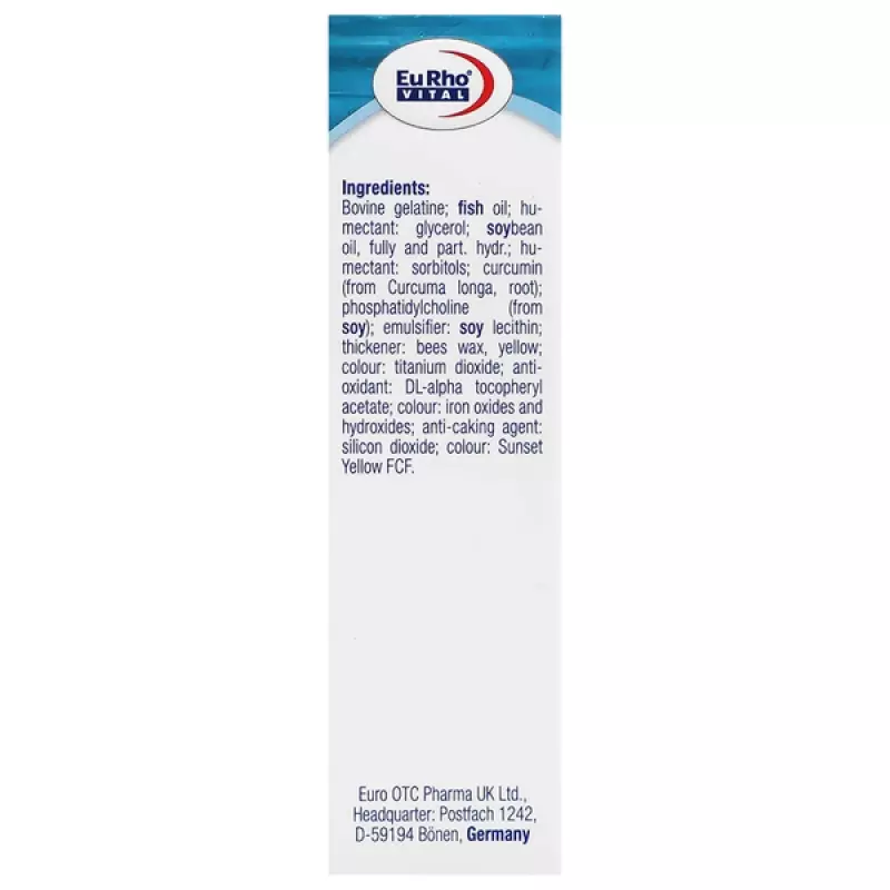 کپسول امگا 3 پلاس کورکومین یوروویتال