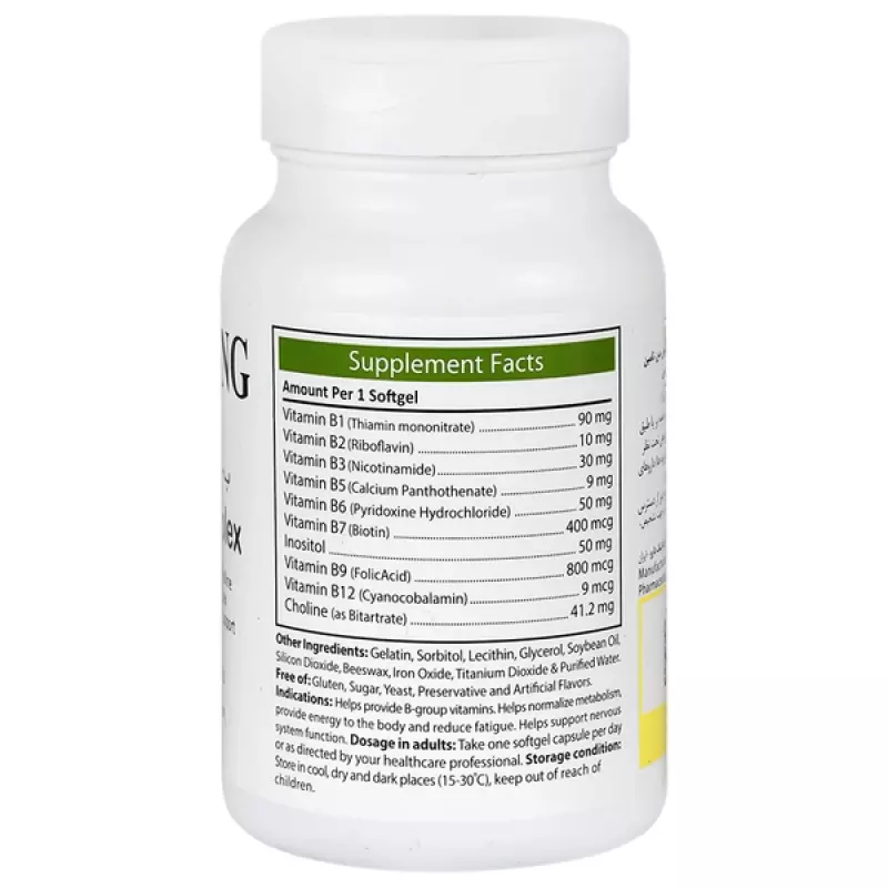 سافت ژل ب کمپلکس آنتی ایجینگ 30 عددی