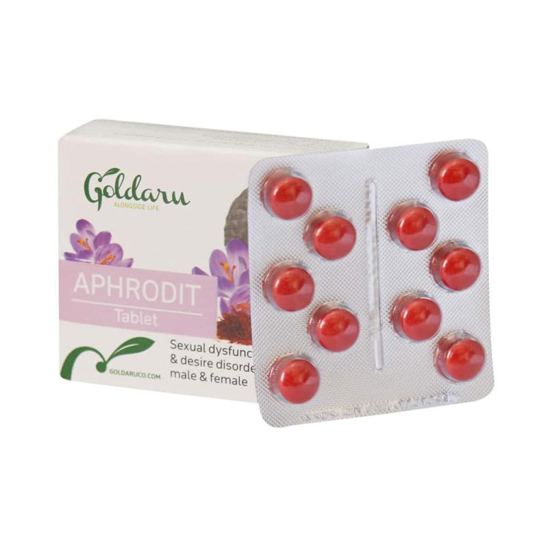 قرص آفرودیت گل دارو 30 عددی