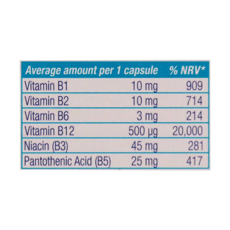 کپسول نورو بی ویت یوروویتال 60 عددی