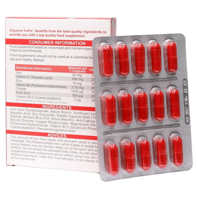 کپسول آیروفیکس دایونیکس فارما 30 عددی