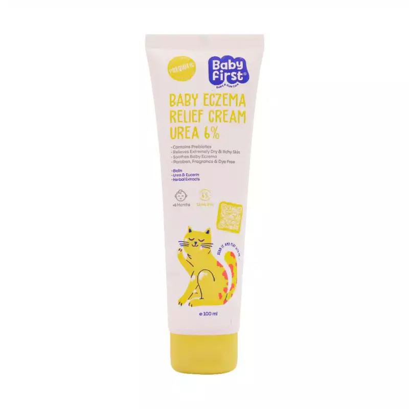 کرم نرم کننده کودک بیبی فرست سی گل حاوی 6 درصد اوره و اوسرین 100 میلی لیتر