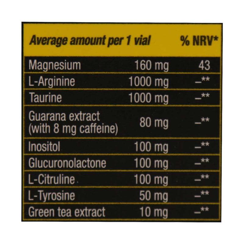 ویال خوراکی انرژی شات یوروویتال 6 عددی