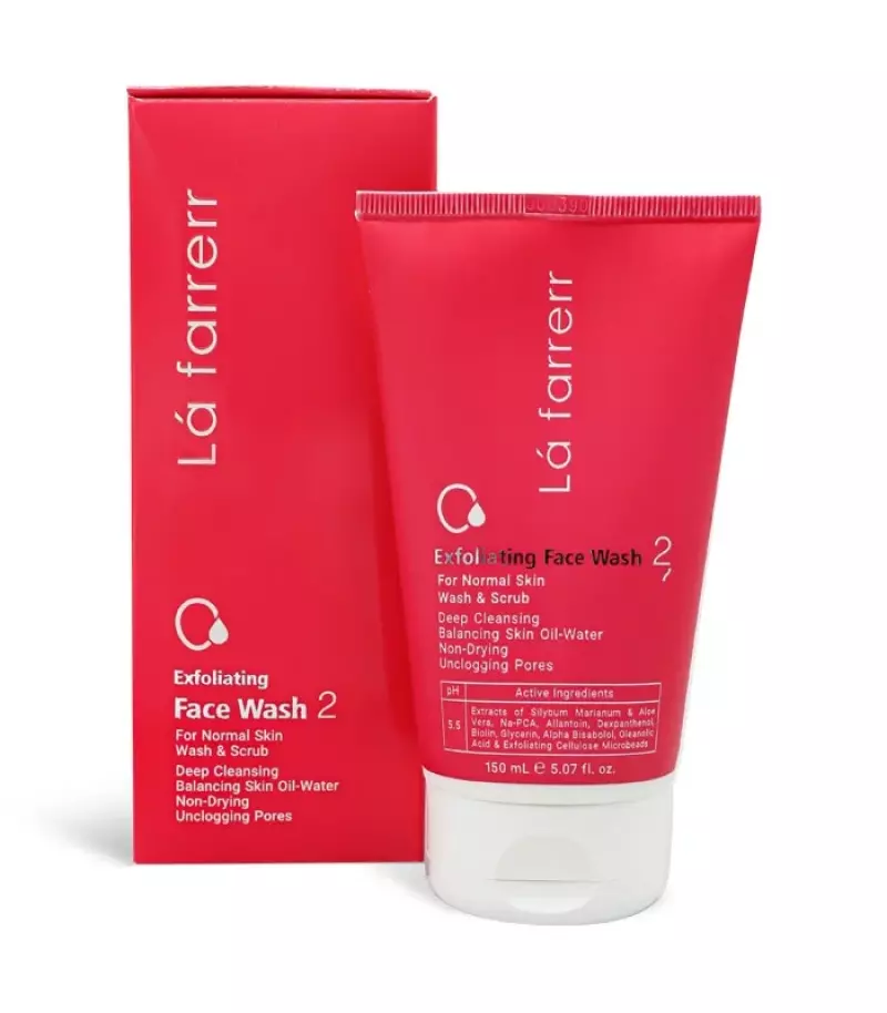 ژل شستشوی صورت شماره 2 لافاررمخصوص پوست معمولی 150 میلی لیتر