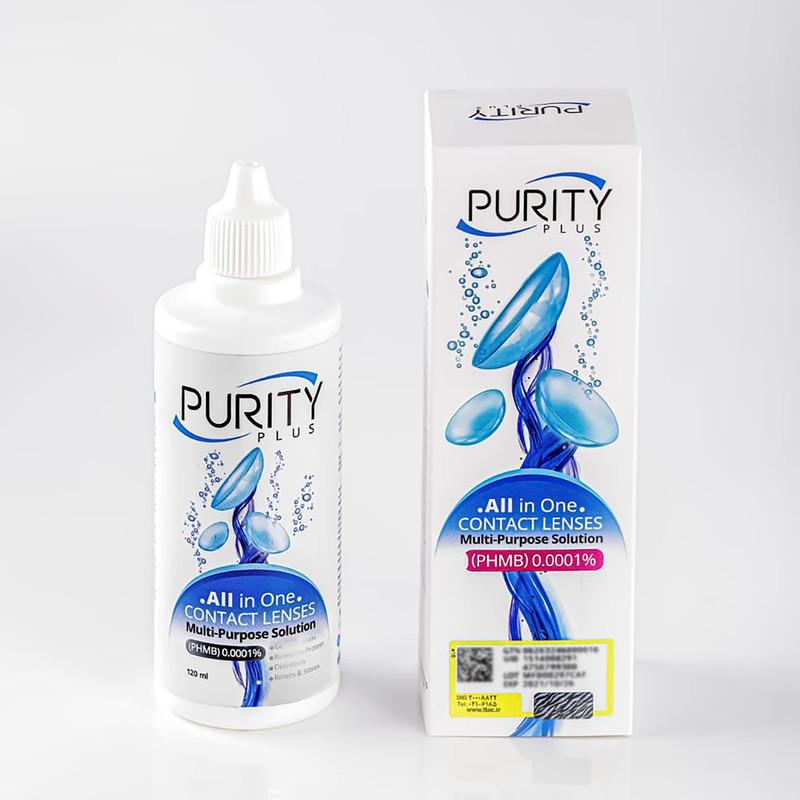 مایع لنز پيوريتي پلاس 120 ميلی لیتر