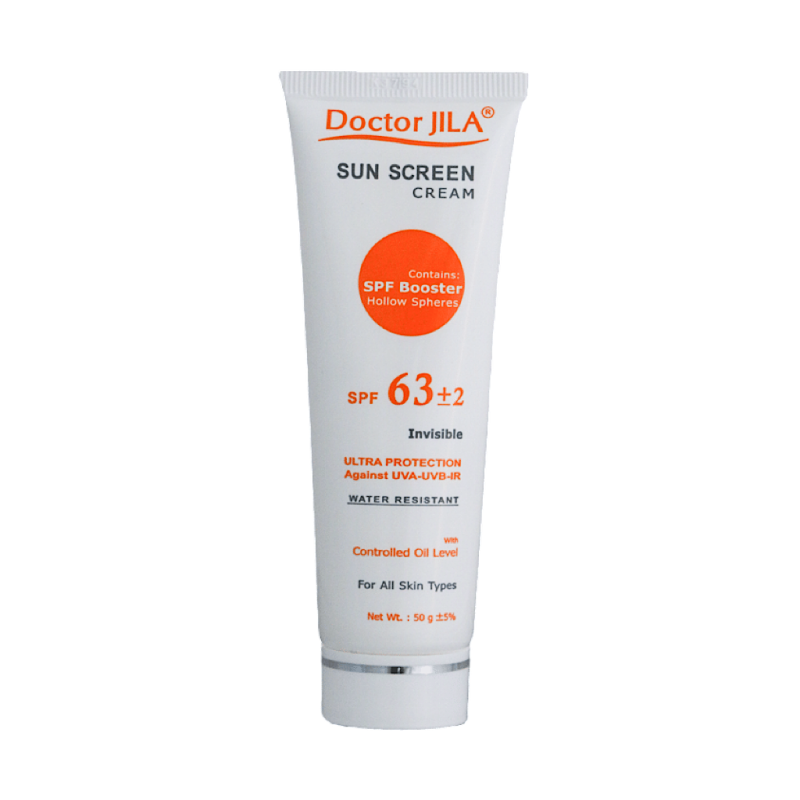 کرم ضدآفتاب SPF63 رنگي دکتر ژيلا