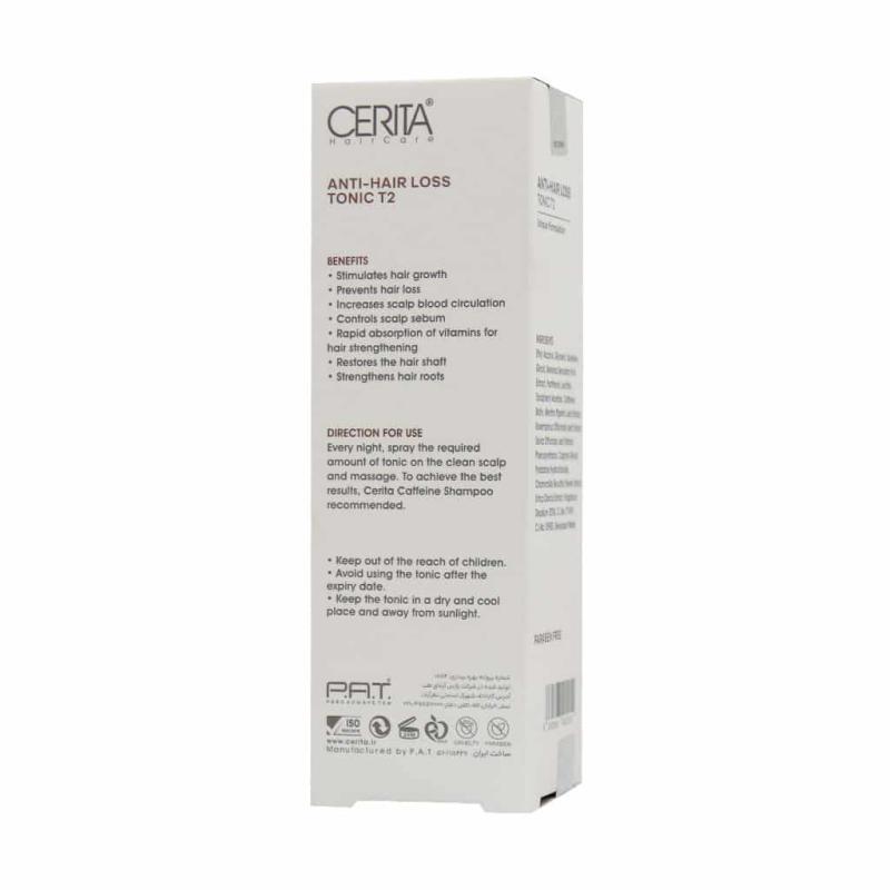 هیرتونیک گیاهی T2 سریتا مناسب انواع مو