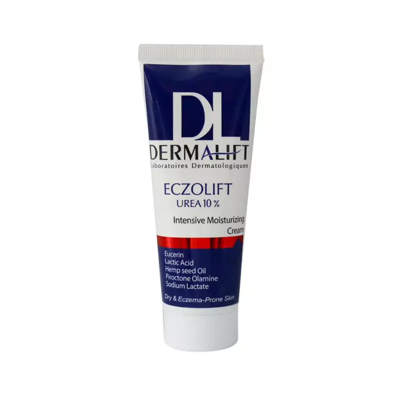 کرم مرطوب کننده و نرم کننده حاوی اوره 10 درصد درمالیفت  75 میلی لیتر