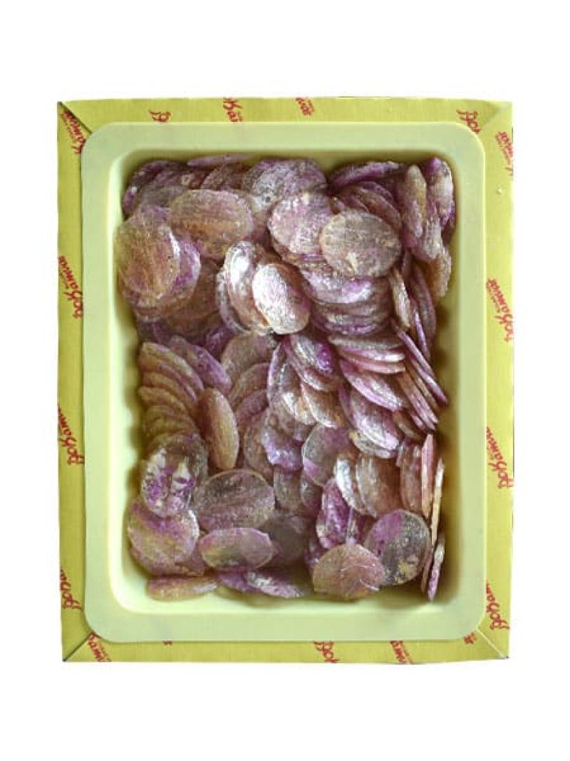 پولکی  بدون  قند کامور طعم  گل سرخ 150 گرمی