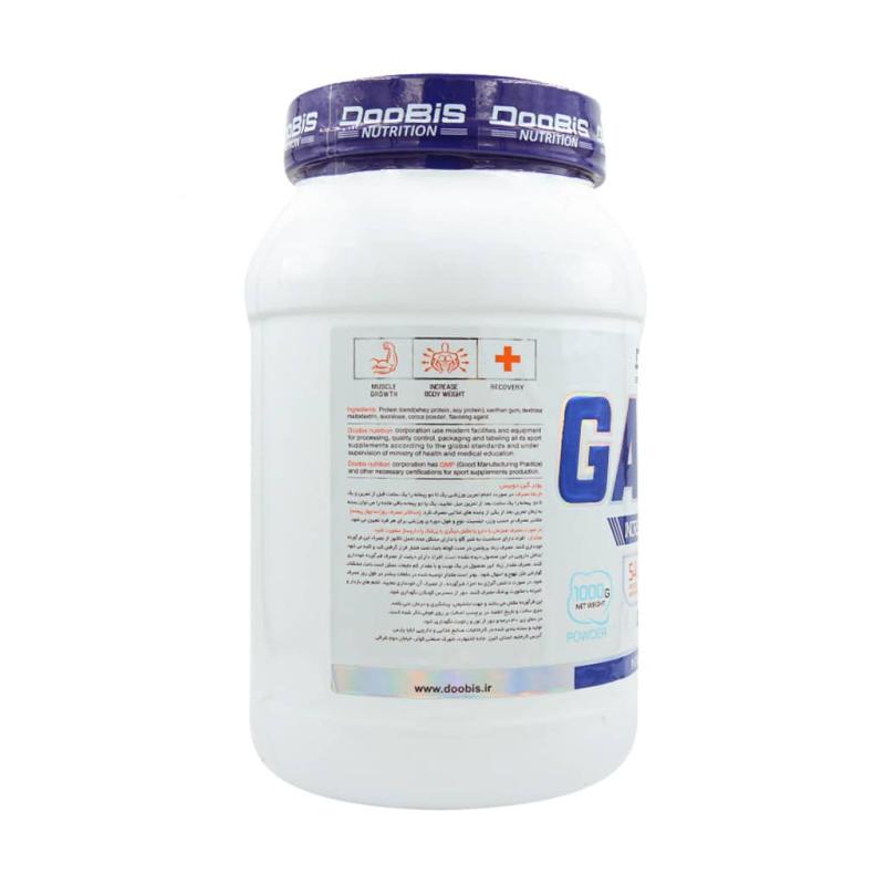 پودر گینر دوبیس طعم  شکلات 1000 گرمی