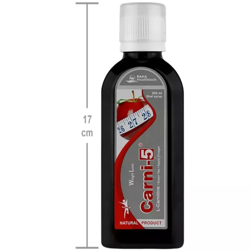 شربت کاهش وزن  کارنی فایو رها 200 میلی لیتر