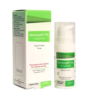 کرم  پمپی  زگیل تناسلی  کیموسایت  ايمي کيمود 5 درصد 7.5  گرمی