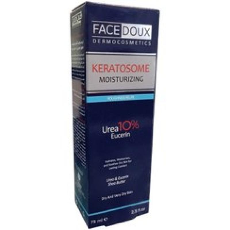 کرم مرطوب کننده اوره و اوسرین 10 درصد کراتوزوم فيس دوکس 75 میلی لیتر