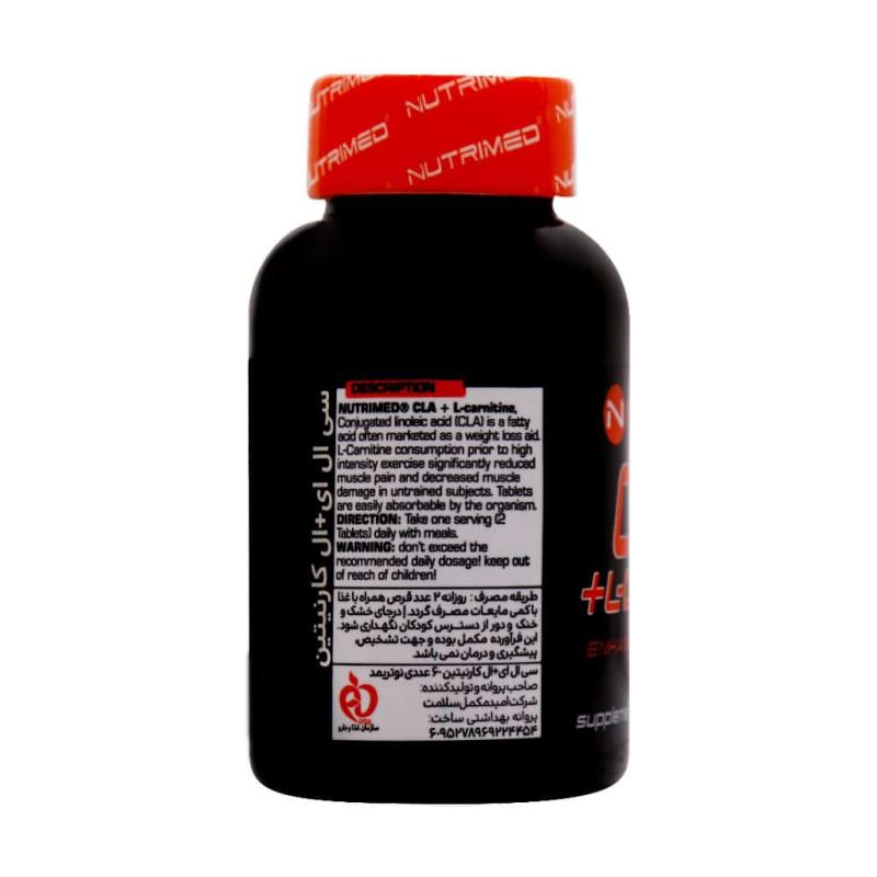 قرص سی ال ای و ال کارنیتین نوتریمد 60 عددی