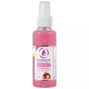 اسپری ضد عفونی کننده دست کماکل با رایحه چند میوه 120 میلی لیتری