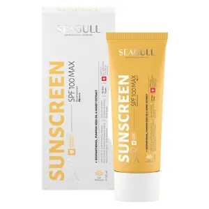 کرم ضد آفتاب SPF100  مکس فاقد رنگ  سی گل 50 میلی لیتر