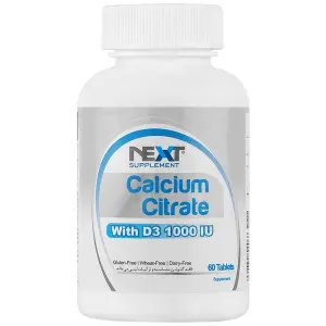 قرص کلسیم سیترات و د3 نکست ساپلمنت