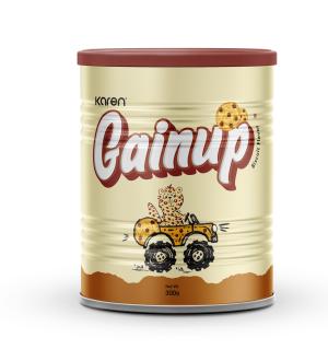 مکمل غذایی گین آپ  بیسکوییتی کودکان کارن 300 گرمی