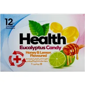 آبنبات سرد مکيدني هلث در طعم‌ های مختلف 12 عددي