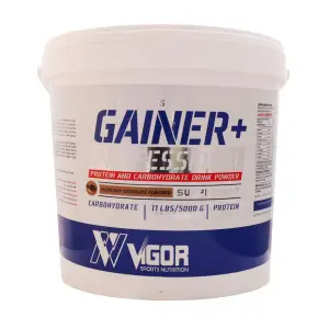 پودر گينر ویگور  با طعم شکلات فندق 5000 گرمي