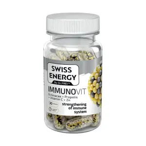 کپسول ایمونوویت سوییس انرژی 30 عدد