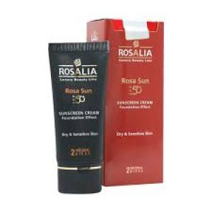 کرم ضد آفتاب رنگی پوست خشک رزا سان