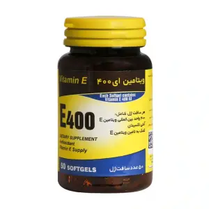 سافت ژل ویتامین E 400 واحد یاس کویر میبد 50 عدد