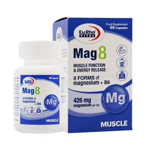 قرص منیزیم و ویتامین ب 6 مگنوم ویتامینز 60 عددی