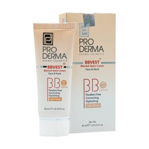 کرم بالم مرطوب کننده رنگی پوست چرب بی بی وست