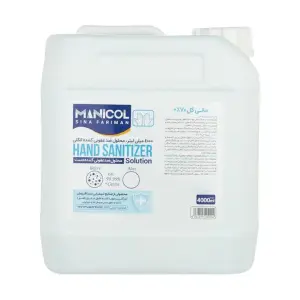 محلول ضد عفونی کننده الکلی مانی کل 70 درصد سینا فریمان 4000 میلی لیتر