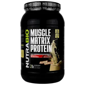 پودر پروتئین ماسل ماتریکس نوترابایو طعم کوکی بستنی 907 گرمی